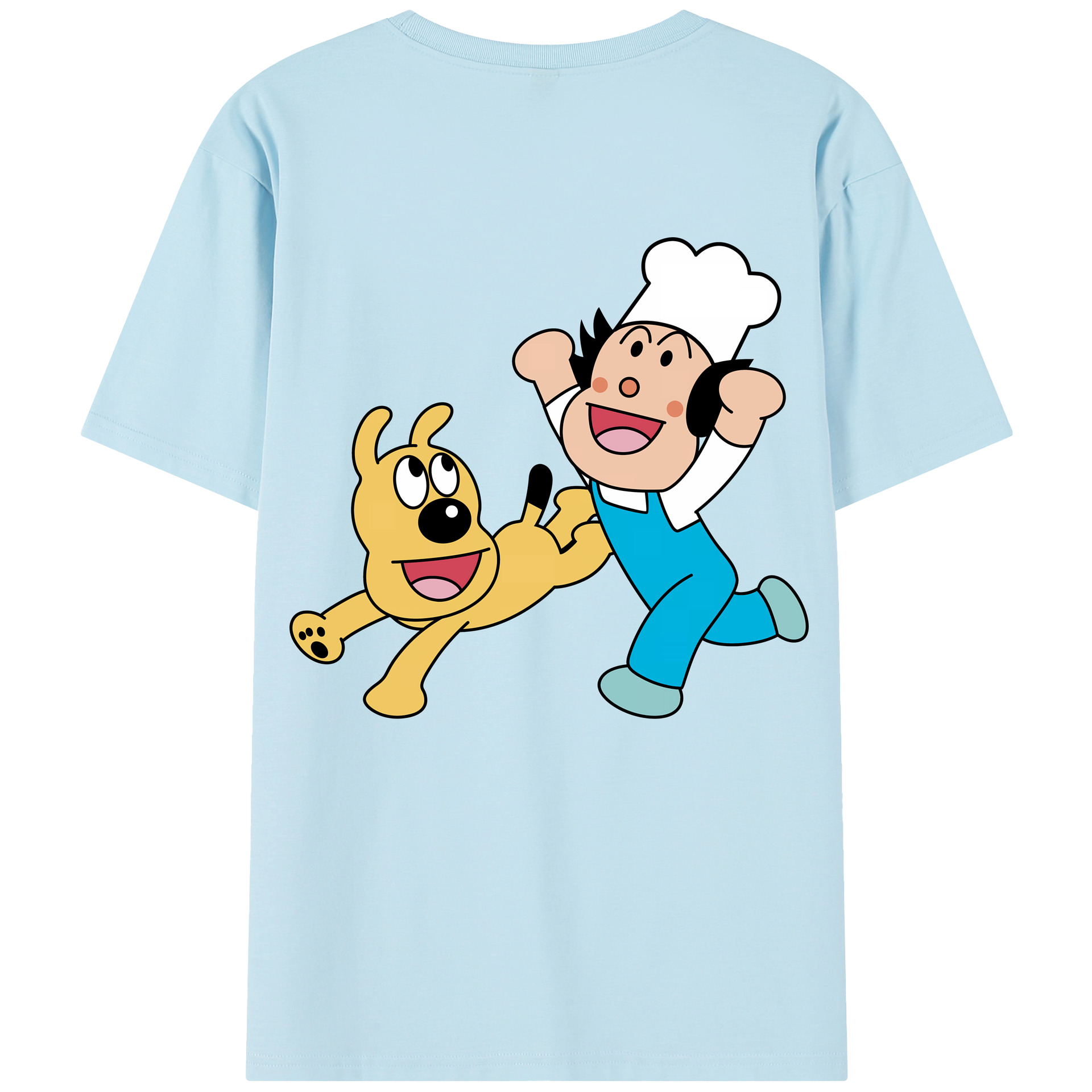 （画像用） アンパンマン Anpanman 綿100％半袖Tシャツ（背面プリント）